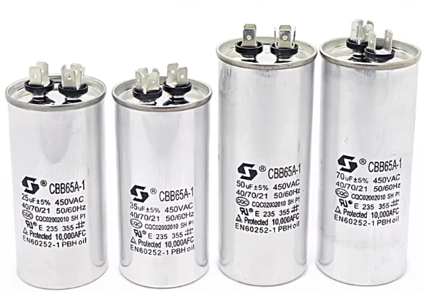 Factory Wholesale CBB65 Capacitor High Quality Motor Starting Capacitor