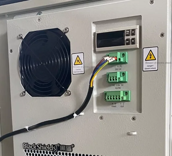 Small Outdoor IP55 Network Cabinet Aluminum Galvanized Steel Waterproof Enclosure Intelligent Constant Temperature Weak Current-boxintelecom