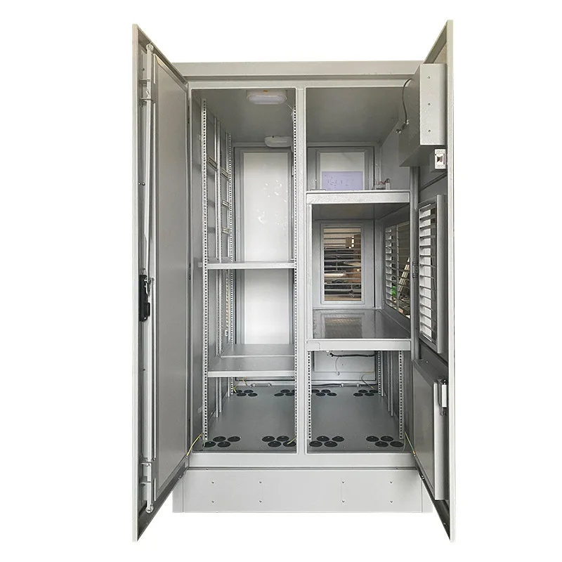 China Integrated Outdoor Communication Power Supply IP55 Stainless Steel Cabinet Galvanized Steel 5G Base Station Tower-boxintelecom