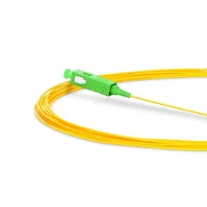 High quality indoor fiber optic patch cord drop cable Single Mode simplex  SC/APC  pigtail