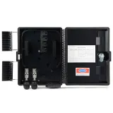 New Outdoor Wall-Mounted 8 Core Fiber Optic Distribution Box IP65 Waterproof OEM SUROTB-02