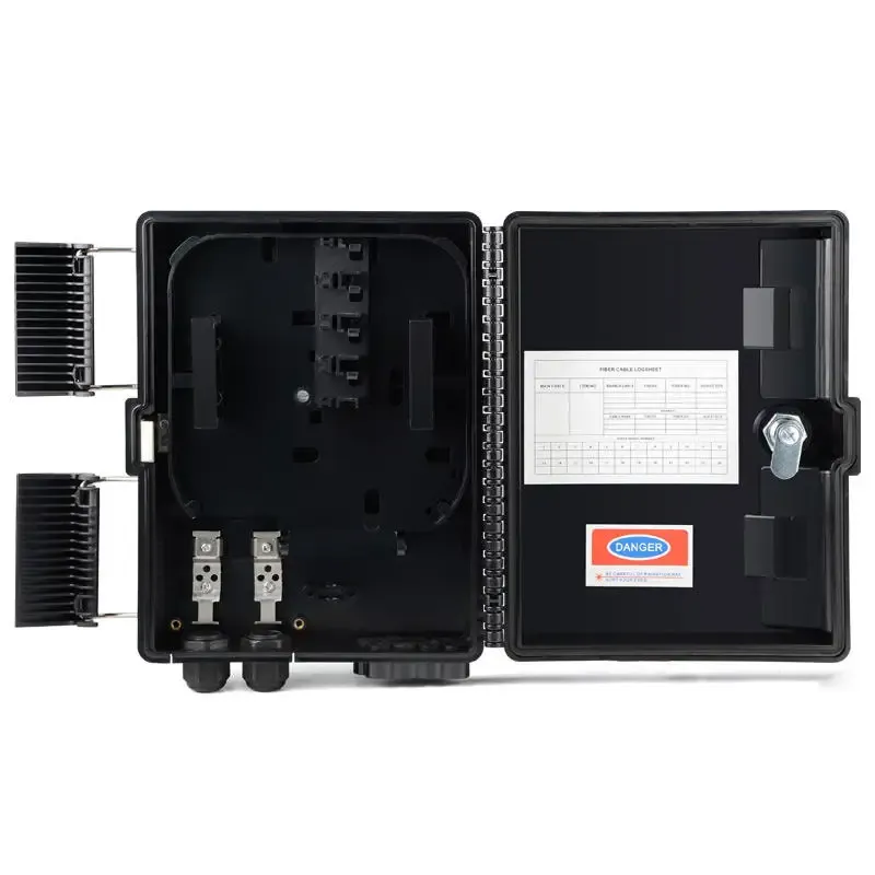 New Outdoor Wall-Mounted 8 Core Fiber Optic Distribution Box IP65 Waterproof OEM SUROTB-02