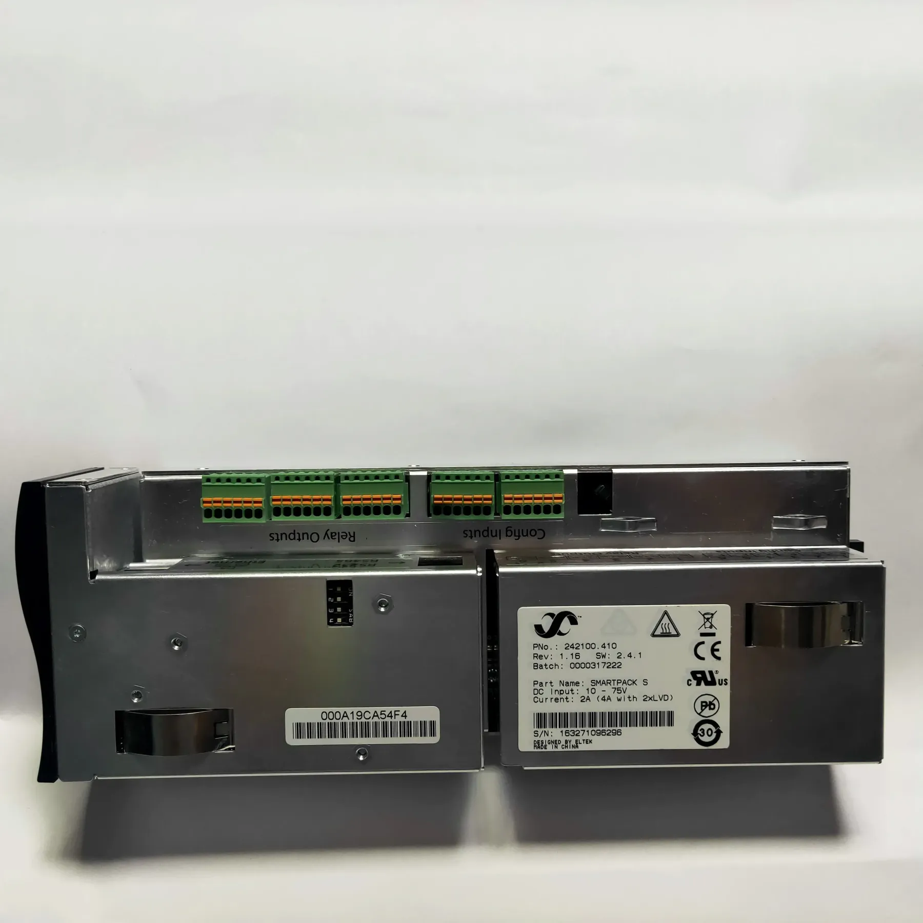 Embedded Rectifier Flatpack S 48/1800 He Smartpack S Controller 48V 50/60Hz Rack Mount Eltek Compact 1U DC Power System ISO/CE-boxintelecom