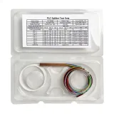 1X8 PLC Micro-Beam Splitter, Steel Tube Sc/Upc Splitter, Telecom Grade, No Connector, Mini