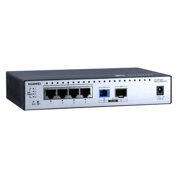 S5731-L Series S5731-L4P2S-RUA AC/DC Adapter Switches 5732 PoE++ 4*10/100/1000 Base Ports 