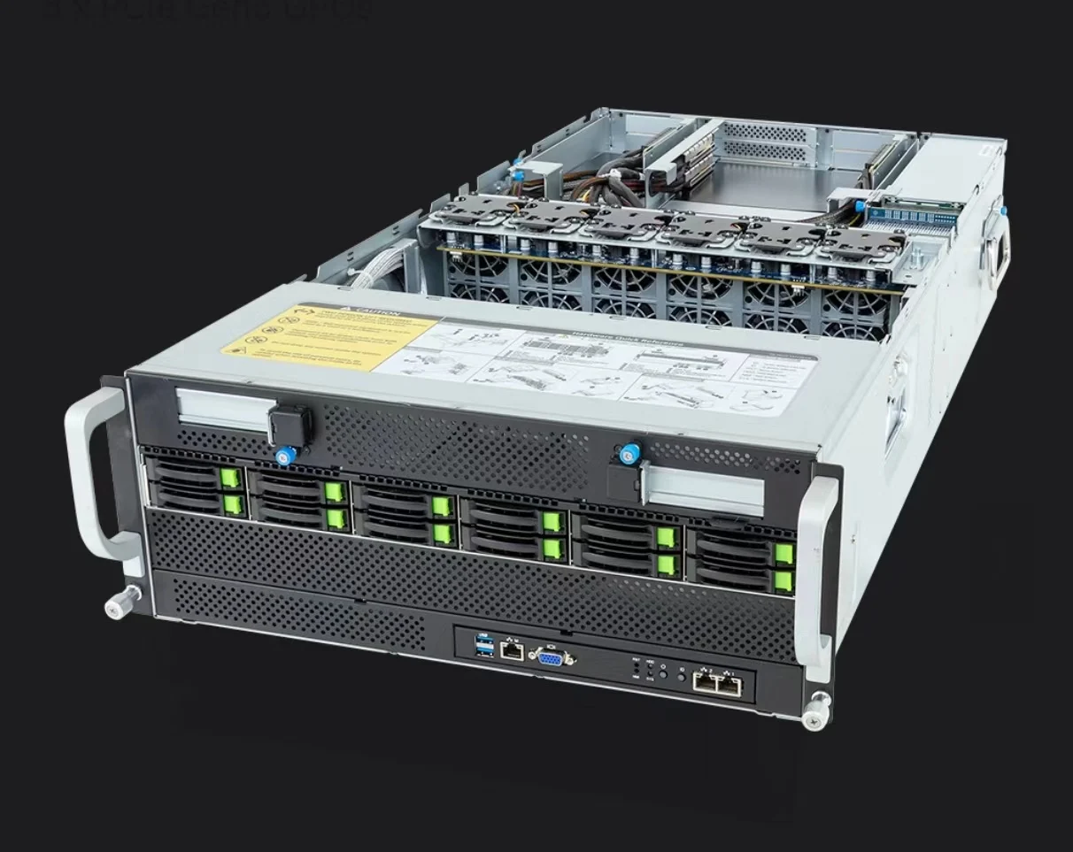 Gigabyte G493-ZB4-AAP1 with AMD 3D V-Cache Technology Network Rack Server 2
