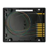 SC Box Type Telecom Grade Fiber Optic Splitter 1 in 8 PLC with Strong Stability Used Featu