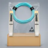 100G QSFP28 Active Optical Cable 850nm VCSEL MPO Interface AOC for Data Center and High-Sp