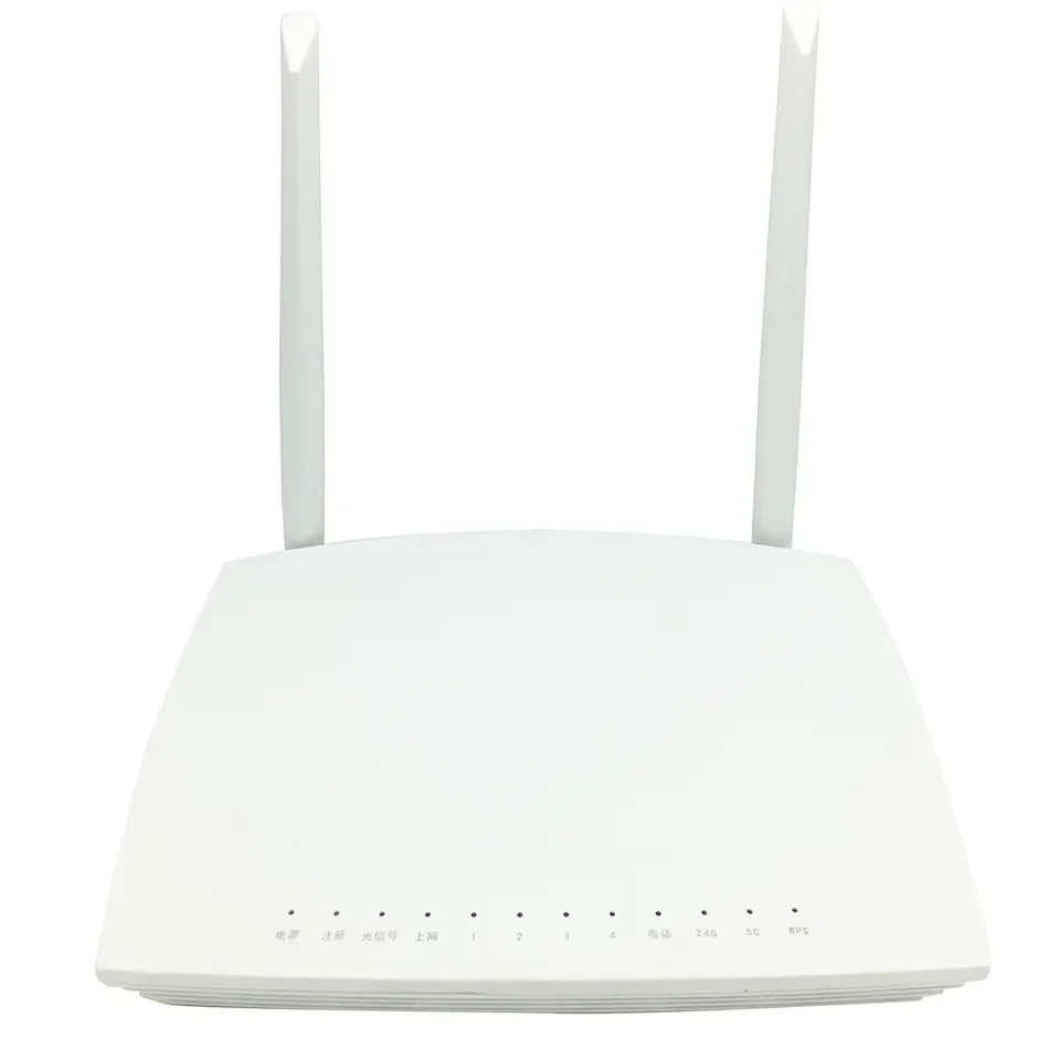 New Xpon ONT Router GM620 2.4G/5G AC1200 WiFi Gpon Epon Onu Dual-band Modem With 4GE+1POT+USB+WIFI Xpon Ont-boxintelecom