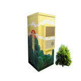 Luxury Assemblable 6U Stainless Steel Cabinet Universal Wall Mounted IP65 Outdoor Telecomm