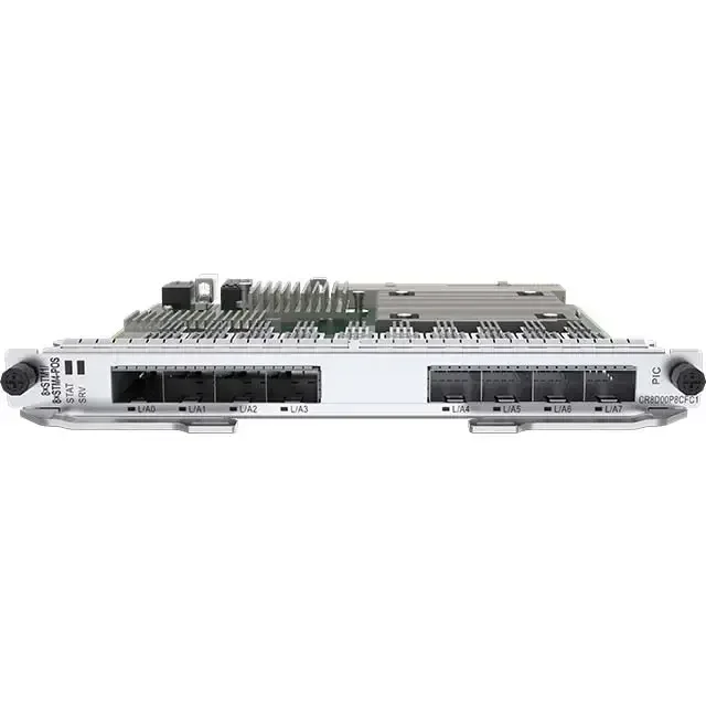 CR8D00P8CFC1 03033YLL 8-Port STM-1c/8-Port STM-4c POS Card PICDefault Enable 4*STM-1c 0