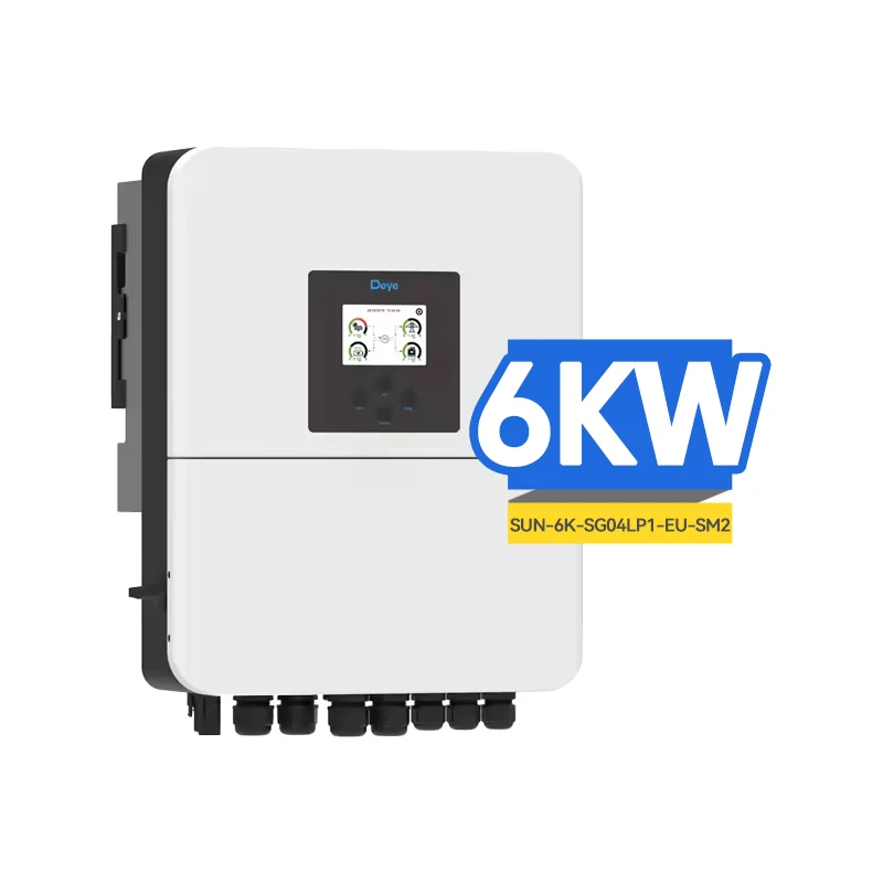 Solar Inverters 6kw Hybrid Inverter Sun-6k-sg04lp1-eu-sm2 Single Phase Hybrid Inverter  48v Battery-boxintelecom