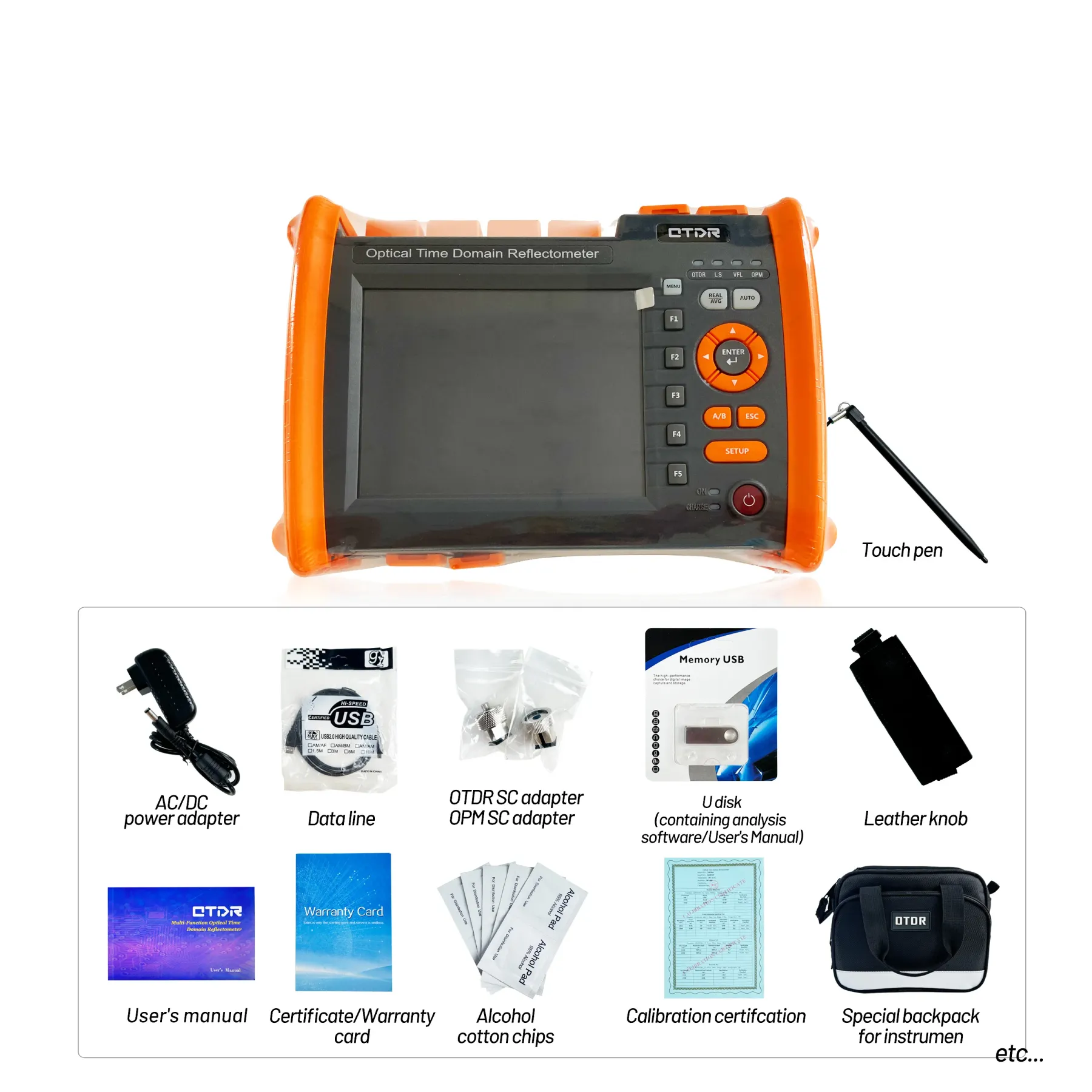 Optical Time Domain Reflectometer OTDR Meter Handheld Nk5600 1310/1550nm 32/30dB Multifunc