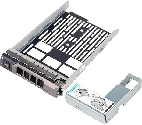 In Fast Shipping 3.5" HDD Drive Tray Caddy 0KG1CH 2.5 Adapter 9W8C4 for Dell Server in Sto