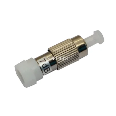 Fixed-Type Fiber Optic FC Connector 2/3/5/7/10/15/30 DB Attenuator Male Female FTTH Fixed Attenuator-boxintelecom