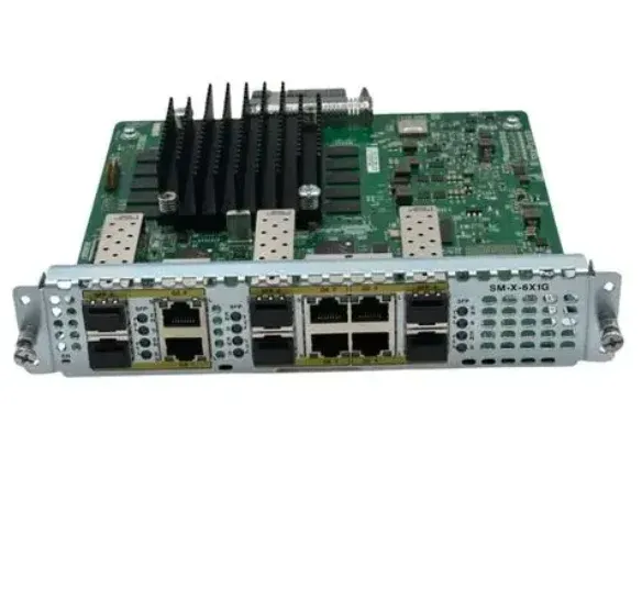SM-X-6X1G   SM-X-4X1G-1X10G   6-port Gigabit Ethernet Dual-mode GE/SFP SM-X Module-boxintelecom