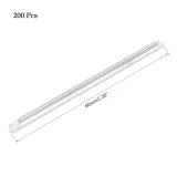 60mm Heat Shrinkable Fiber Optical Tubes 2.6mm Fusion Splice Protective Sleeves Stainless 