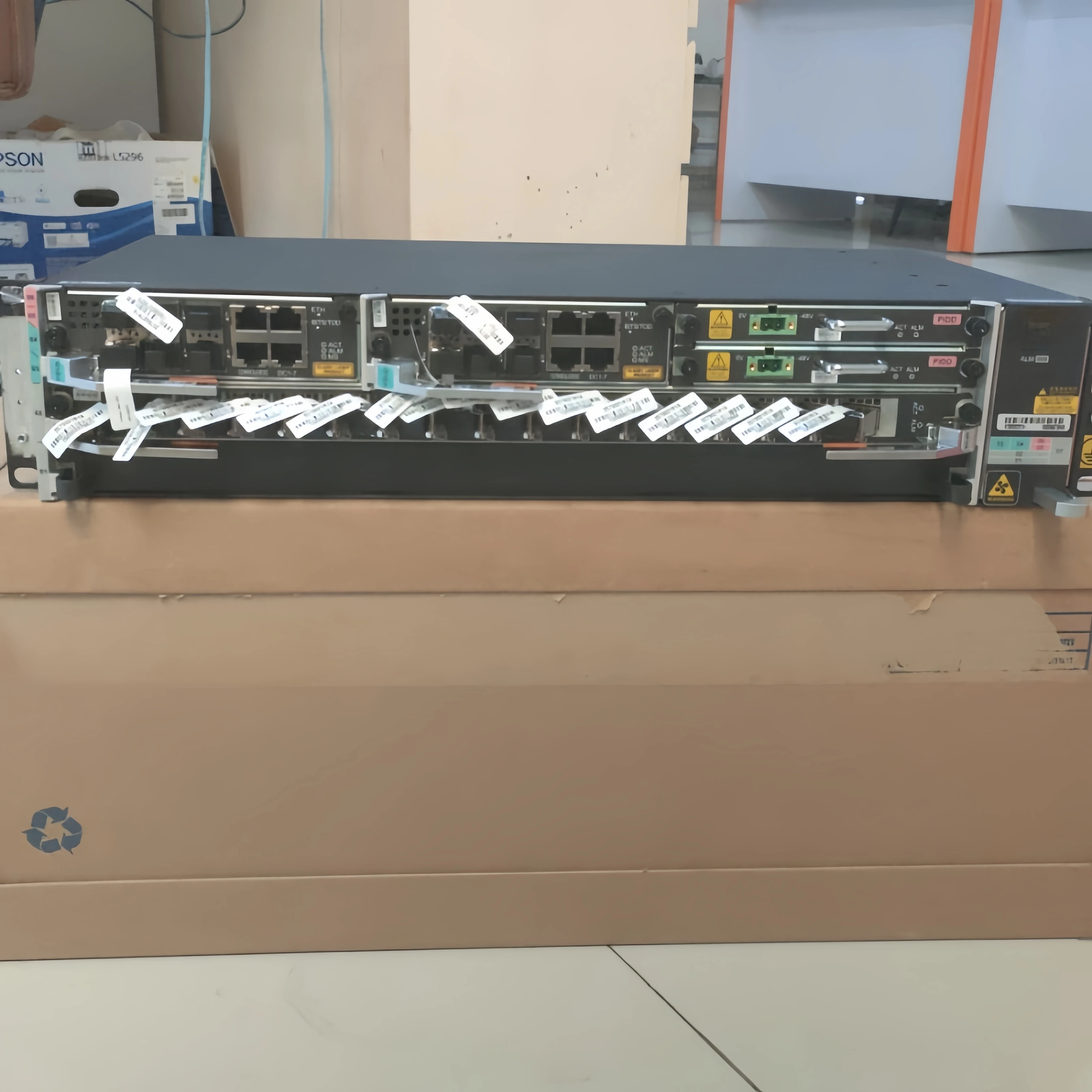 Olt Epon Gpon AN6000-2 AN6000 Series 8 Ports Ge Ac Optical Fiber Access Equipment GPOA GMOA GFOA 16 PON C+ C++ Board-boxintelecom