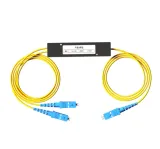 1x2 Fiber Optic Splitter Box, SC LC FC Fiber Optic Splitter 1:2 for Telecom,FTTH, Data Cen
