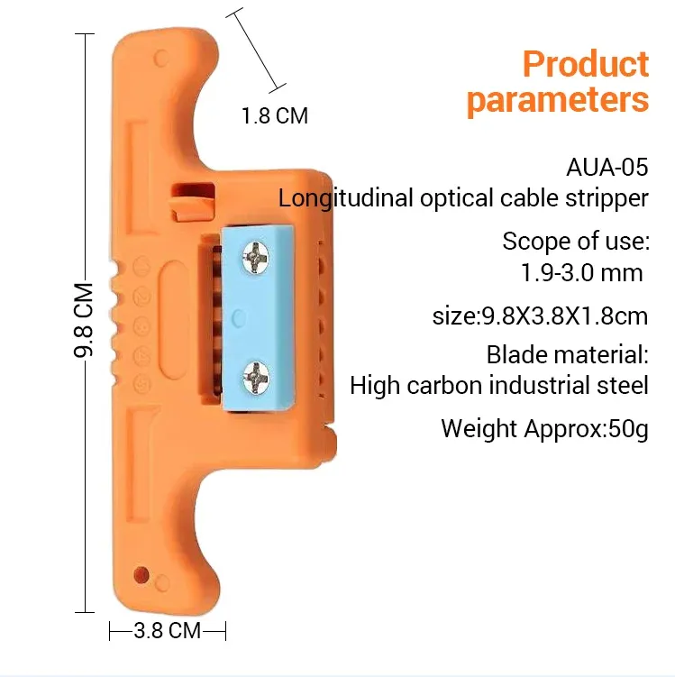 Hot Selling Easy Peel Lightweight Tube Size 1.9~3.0mm Longitudinal Stripping Hand Tool 3-Y