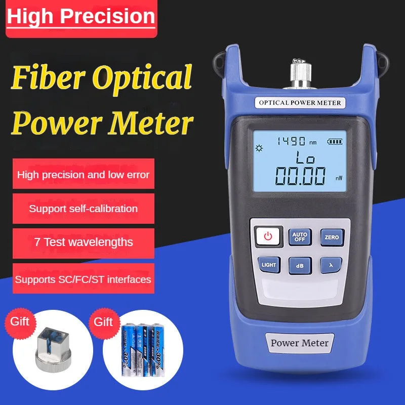 G1 Power Meters OPM Multi-interface Light Failure Loss Tester Power Meter Fiber FTTH Optical Power Meter SC/FC/ST 850-1625nm-boxintelecom