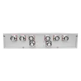 6 in 2 OUT 1800/2100/2600Band POI 19 Rack 200W PIM-155 with DIN-F Connector