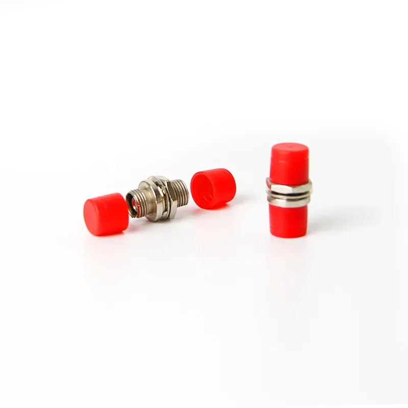 OEM Alloy FC-FC Fiber Optic Coupler Adapter Telecom Grade Circular Flange Connector 1 Year
