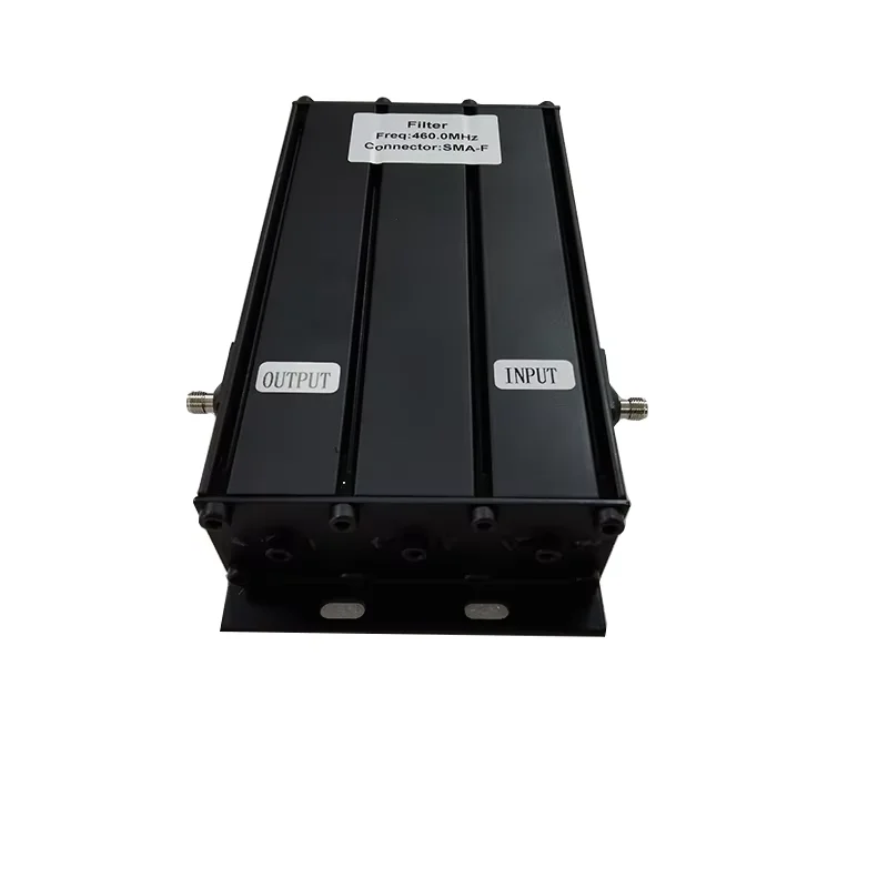 380~520MHz cavity filter, SMA female to female connector uhf cavity helical filter