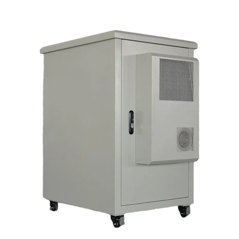 Outdoor Waterproof IP55 Stainless Steel Galvanized Steel 18u/24u UPS Battery Solar Power Electronics Instrument Enclosure-boxintelecom