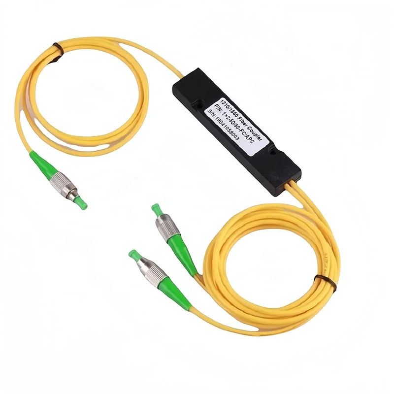 FTTH Steel Tube 1/2 FC/APC APC Connector 12 Singlemode Computer Communication Cable Sleeve Fiber Optic PLC Splitter Coupler-boxintelecom