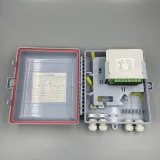 FTTH ABS terminal box fiber optic distribution box 16 core Optical Distribution Boxes 2 in