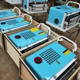 Portable Full-Automatic FTTH Fiber Cable Puller with Crawler Track Optical Fiber Power Cab