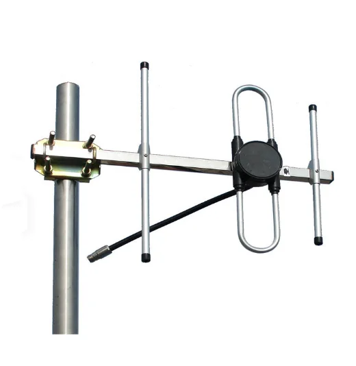 Folded Dipole Antenna VHF 66-88MHz or 88-108MHz 2.5dBi 100W FM Antenna Dipole Yagi Antenna