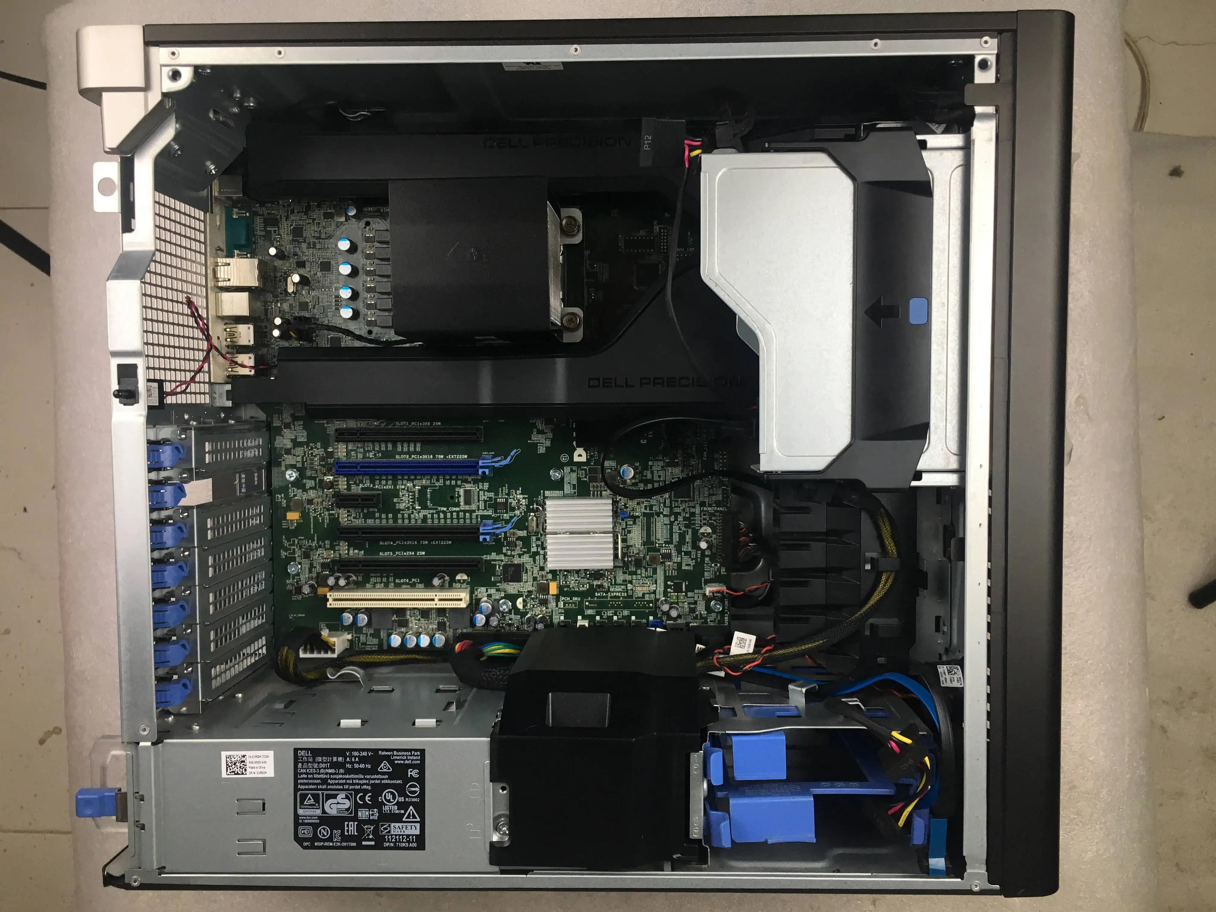 Hot Sale One Year Warranty Dell Precision T5810 Suitable for CAD Application Design Workstation 4