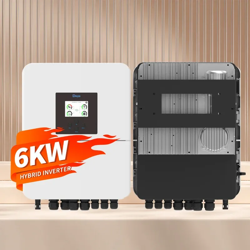Solar Inverters 6kw Hybrid Inverter Sun-6k-sg04lp1-eu-sm2 Single Phase Hybrid Inverter  With WIFI Module-boxintelecom