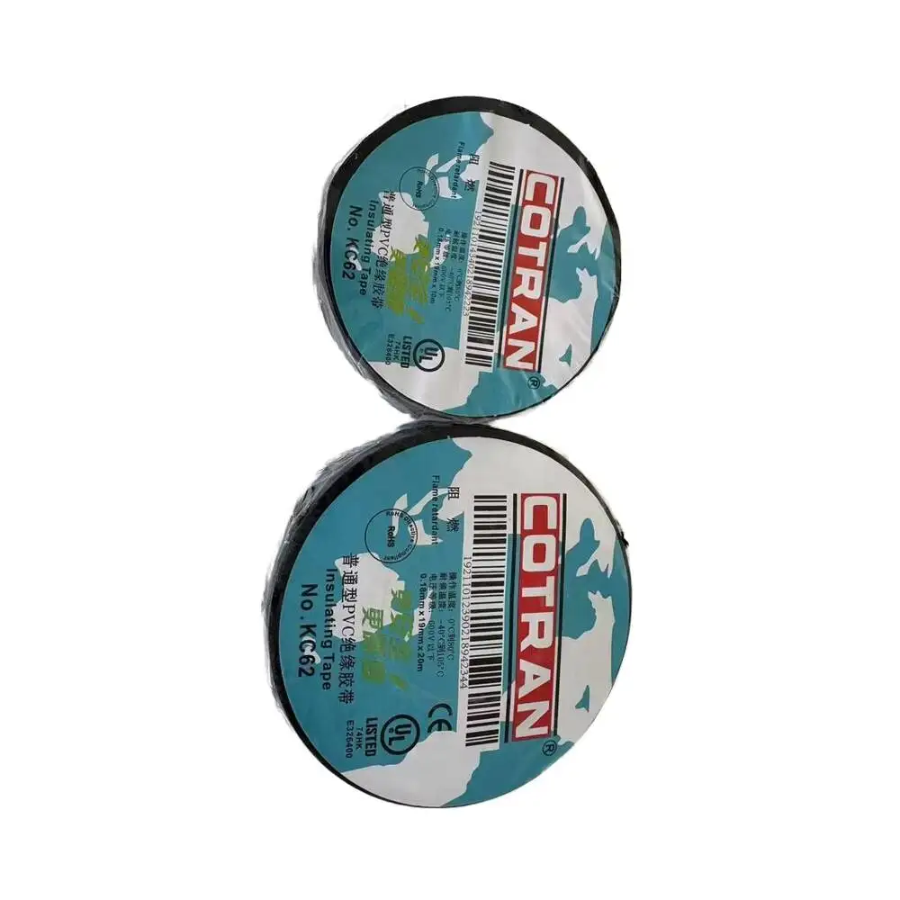 COTRAN KC62 10m Economical Waterproof PVC Tape Practical Materials for Electrical Insulation-boxintelecom