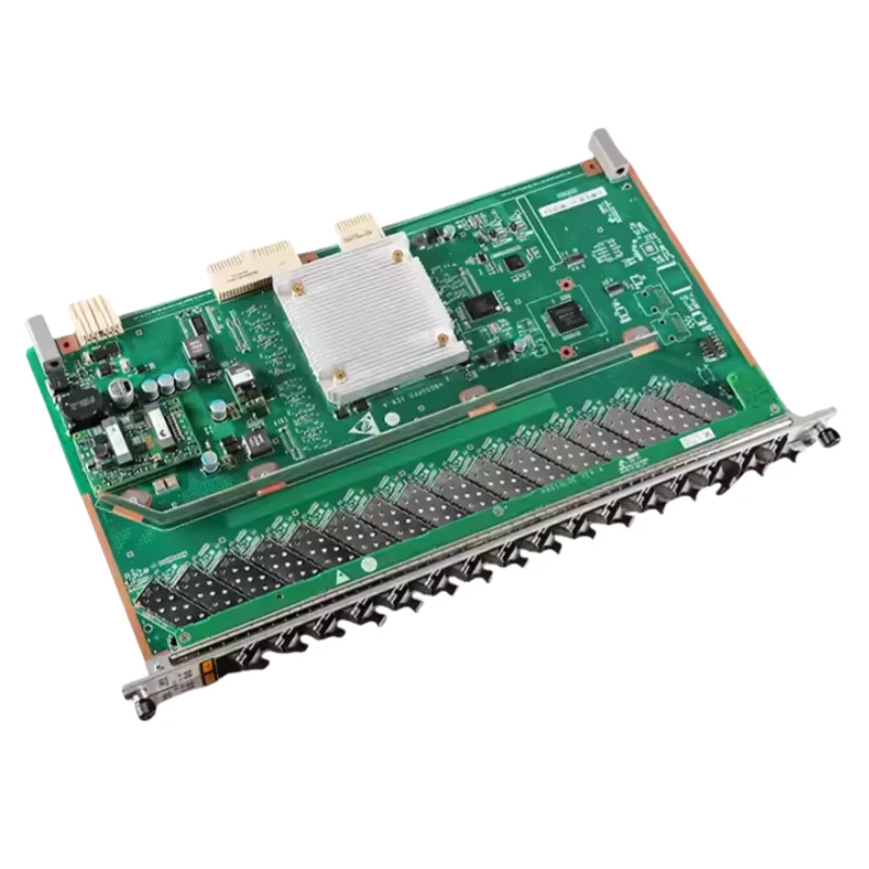 GPUF 16-Port GPON Class B+ Interface Card SFP Module (SC/PC Connector) 20km SMF 1:128 Split Ratio MA5800 OLT FTTH 5G Network-boxintelecom