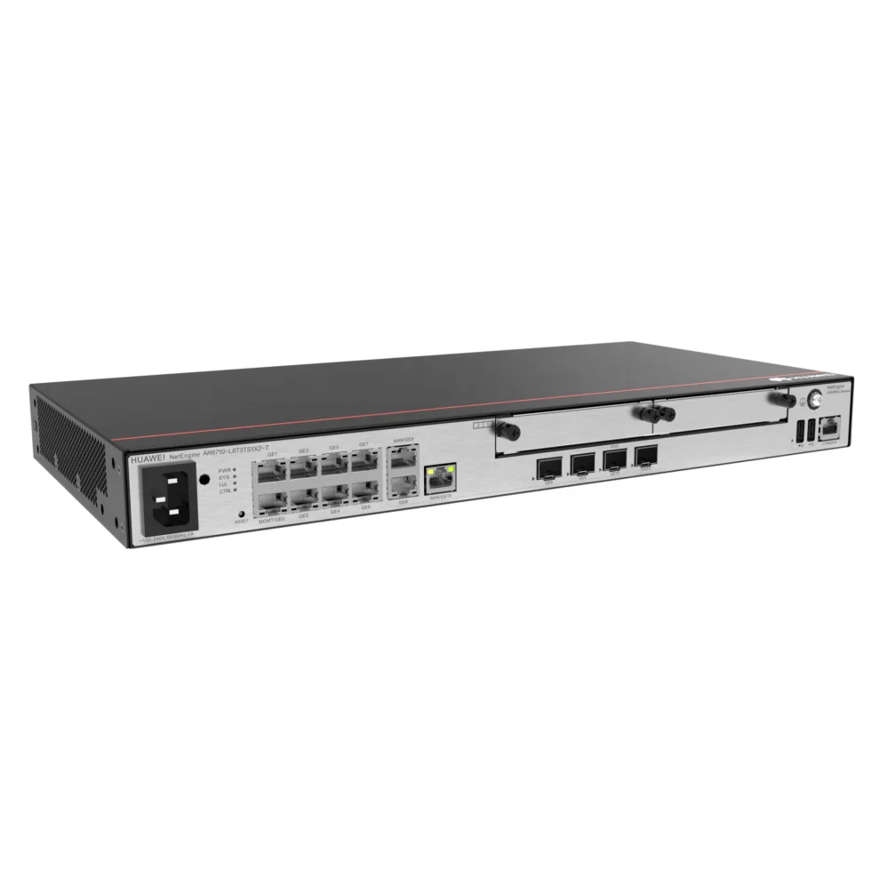 NetEngine AR6700 Series Enterprise SD-WAN Routers AR6710-L8T3TS1X2-T