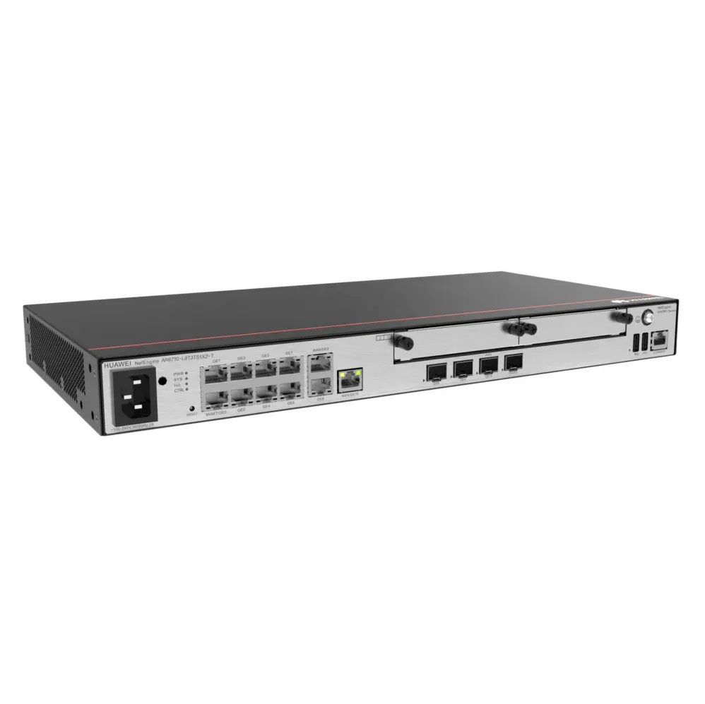 NetEngine AR6700 Series Enterprise SD-WAN Routers AR6710-L8T3TS1X2-T