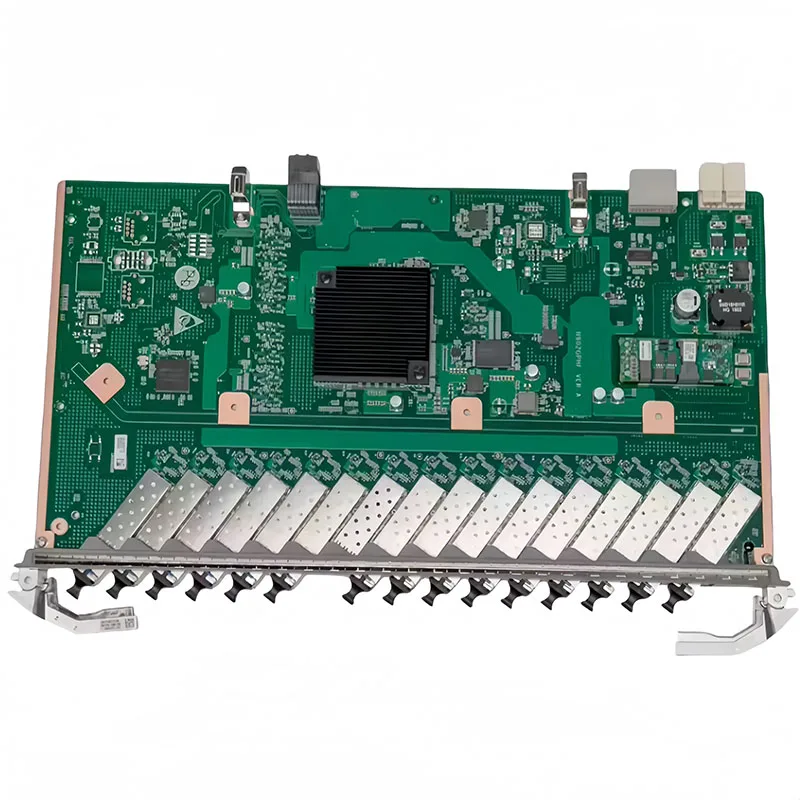 OLT Service Card 16 GPON SFP Ports B+/C+/C++ Modules GPLF Model 1:128 Split Ratio FTTH/FTTB/FTTX 1 Year Warranty Green-boxintelecom