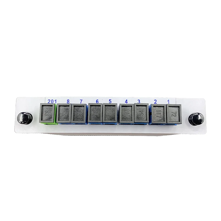 Manufactory Direct Plc 1x8 1x8 Fiber Optic Plc Splitter 1x8 Plc Cascade Type Fiber Splitter