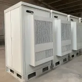 RH Customized Logo Integrated Outdoor Aluminum Cabinet IP55 Enclosure 5G Base Station Comm