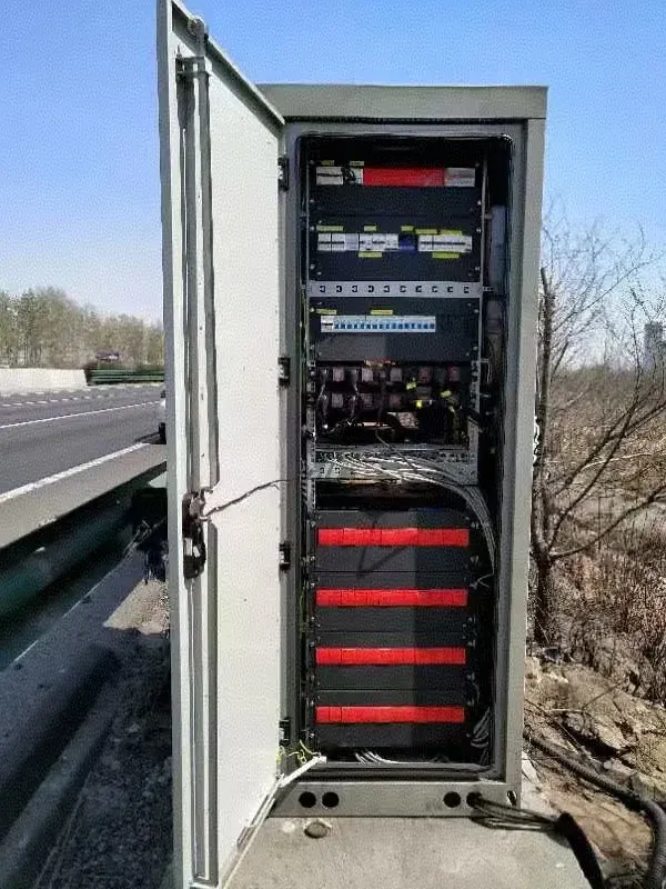 IP65 Protection Level Outdoor Cabinet Telecom Cabinet Outdoor or air Cooling Fans Toll Station ETC Battery Cabinet-boxintelecom