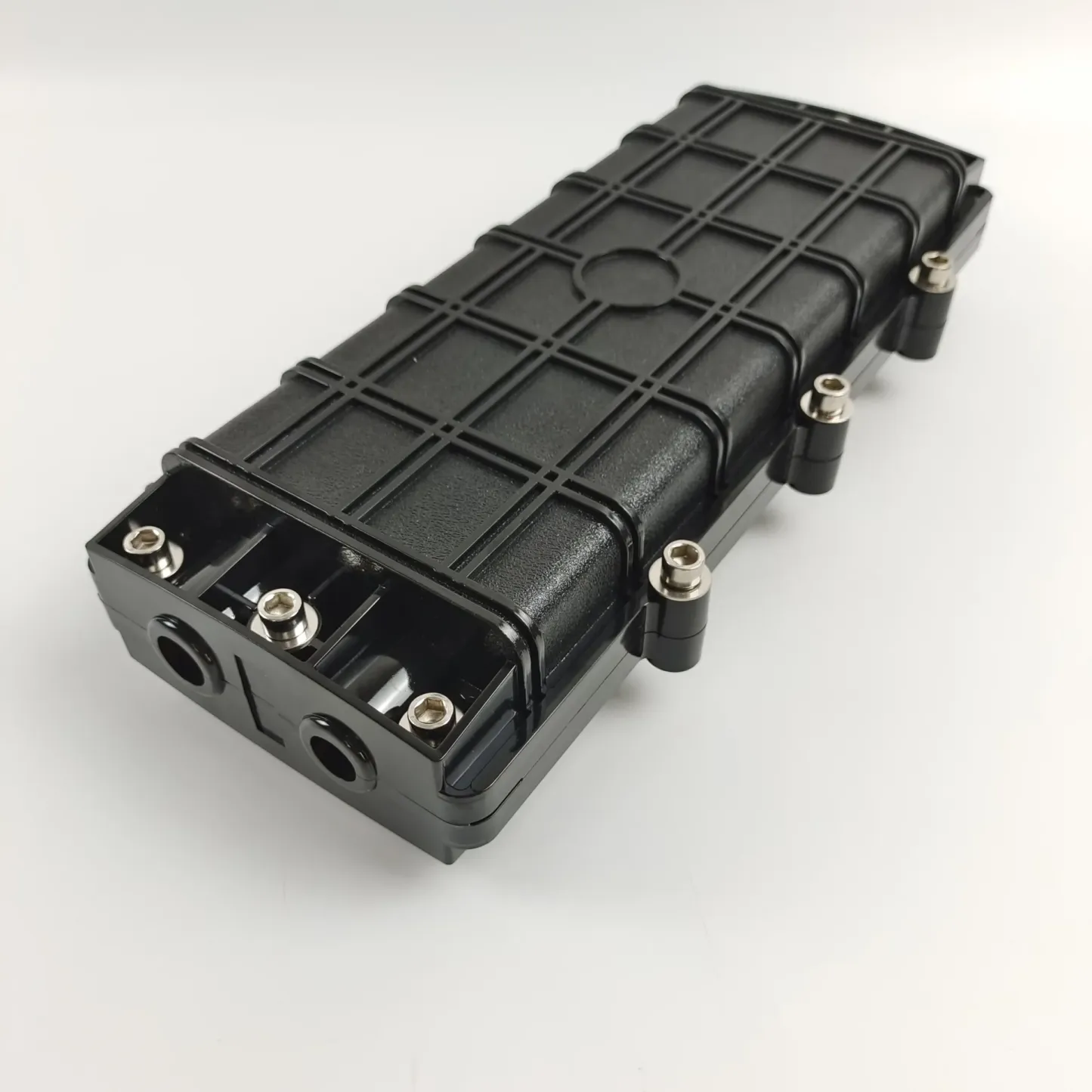 Advanced Fiber Optic Splice Closure - 24-Core Outdoor Waterproof 2-in 2-out Cable Joint Bo