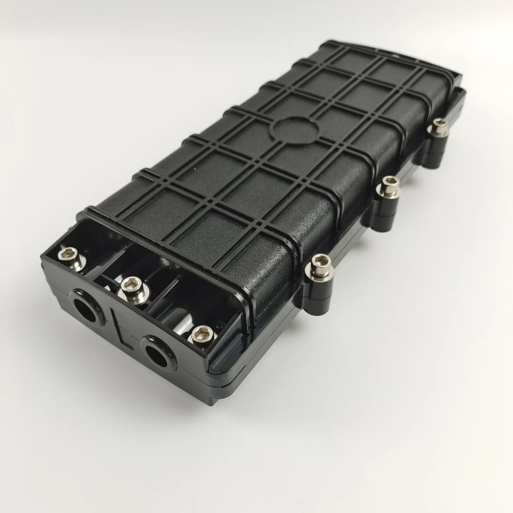 Advanced Fiber Optic Splice Closure - 24-Core Outdoor Waterproof 2-in 2-out Cable Joint Bo