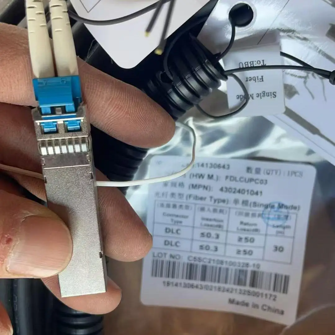 14130644 FDLCUPC04 Optical Cable Parts DLC/UPC DLC/UPC Single Mode 2 Cores 40M