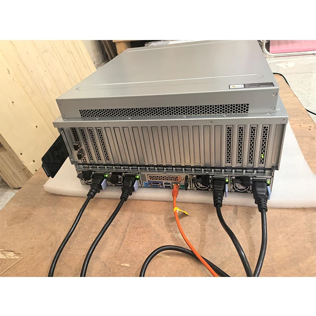 Liquid-cooled Artificial Intelligence GPU AI Server with Convex Hull Cover Design 8*RTX5090 Support DDR5-boxintelecom