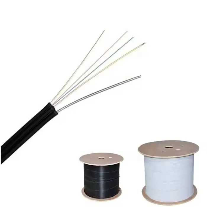 SC UPC SC APC FTTH Drop Cable Jumper 1 Core G657A1 Indoor Outdoor Fiber Optic Drop Wire Pa