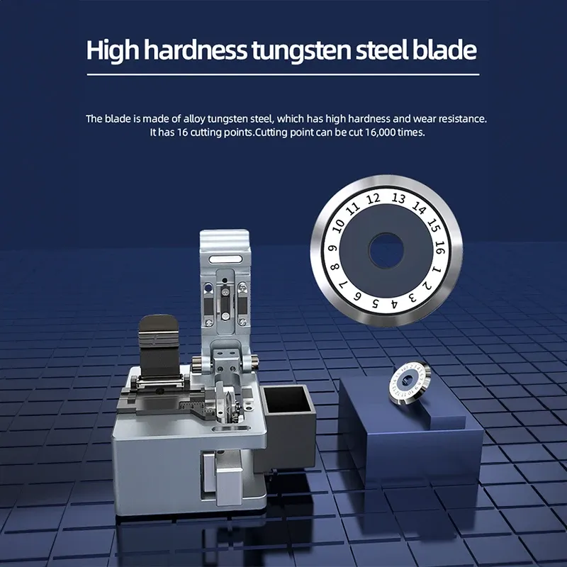 GUAGNYAN Q1 High-Precision Fiber Optic Cutter Optical Fiber Clever Cutter FTTH Fiber Optic