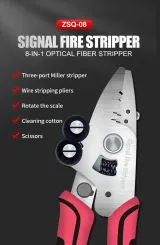 Hot Sell Fiber stripping pliers 8 in 1 Fiber optic cleaning tools